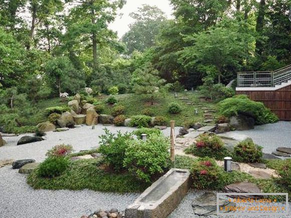 Dizajn japanskog vrta - fotografija Zen kod kuće