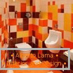 Svetle boje u dizajnu toaleta