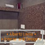 Pločice i mozaik u dizajnu toaleta