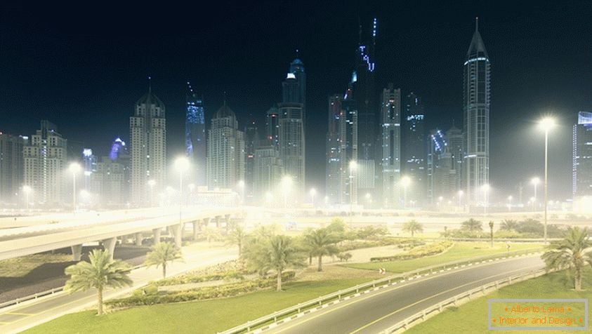 Dubai noću