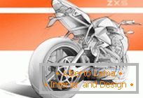 Потрясающий концепт спортивного biciklа Arac ZXS