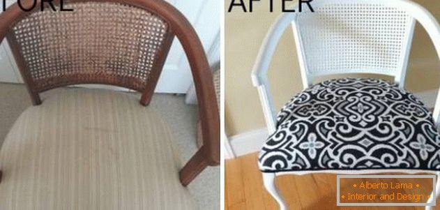 Popravi staru stolicu sa leđima