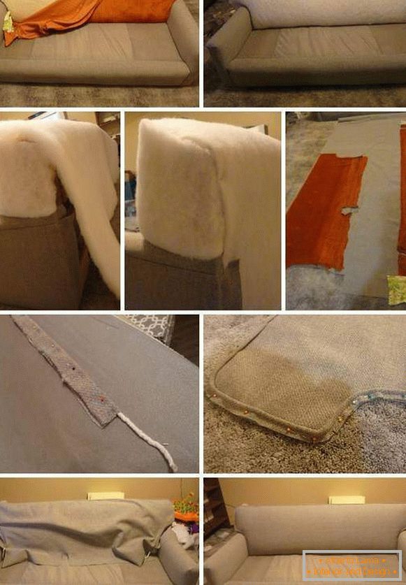 Restauracija tapaciranog nameštaja - ideje za zatezanje sofe