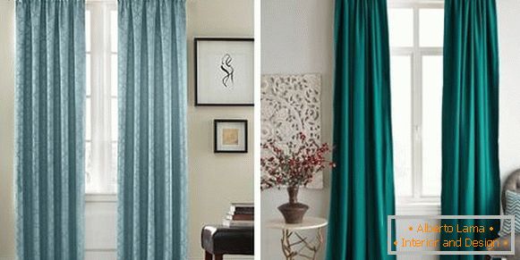 Moderne zavese za dnevnu sobu - dizajn fotografija 2016 novih predmeta