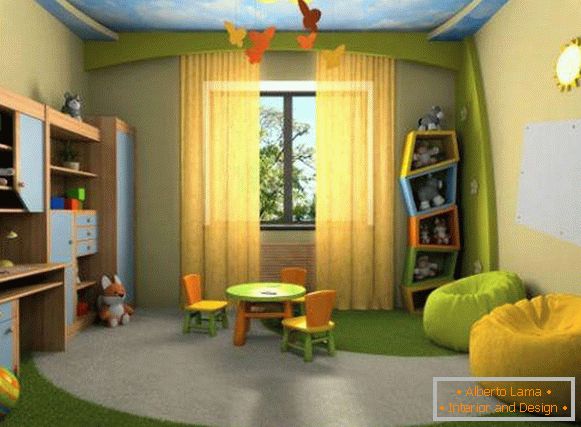 dizajn zavesa za dečiju sobu za dečaka, slika 3