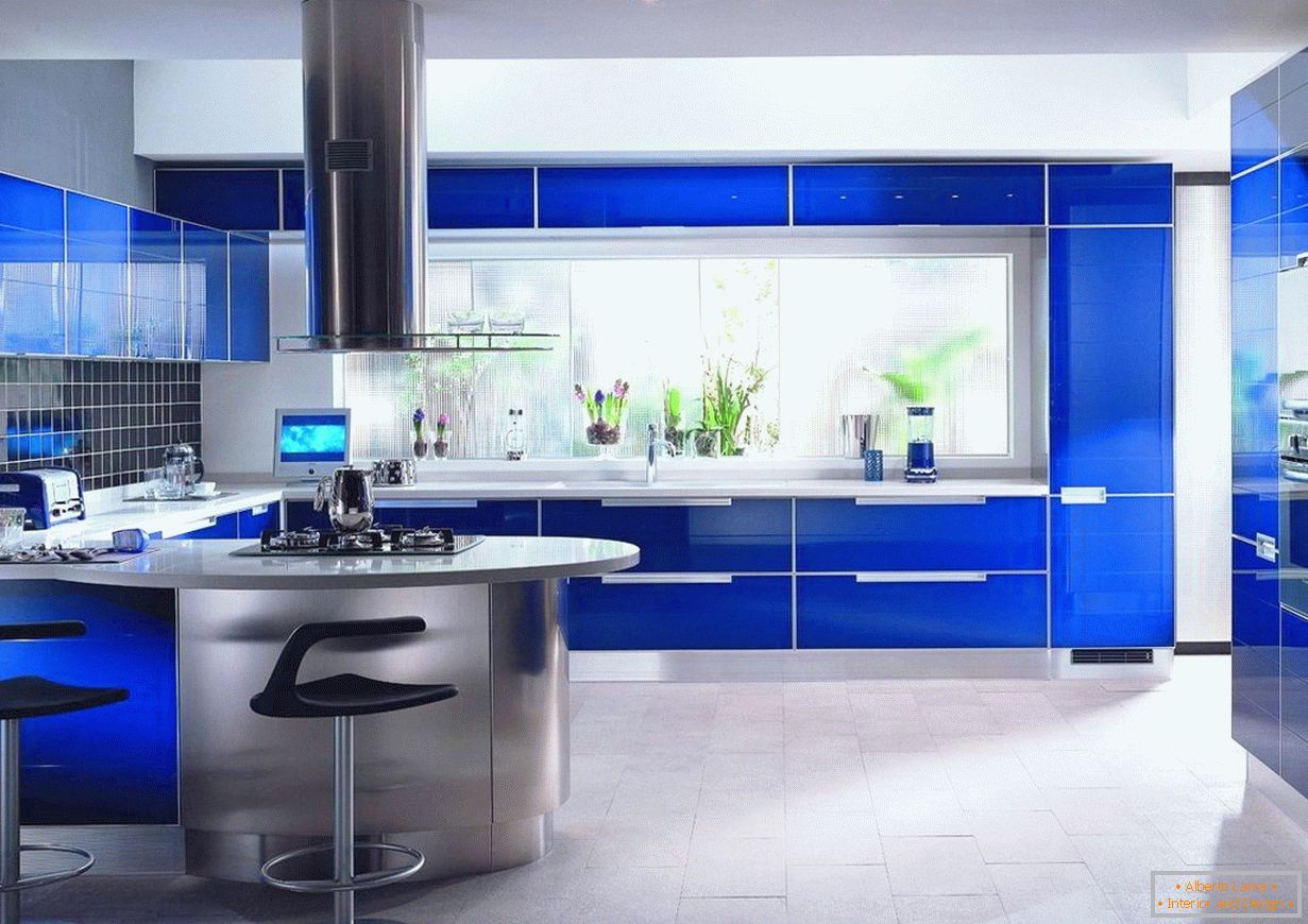 Fasade kuhinje plave