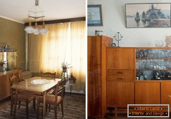 Sovjetski nameštaj za dnevnu sobu 50-70-ih