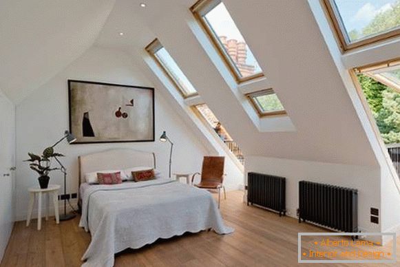 Moderan dizajn spavaće sobe u skandinavskom stilu
