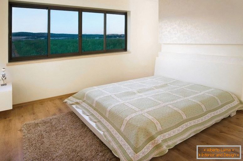 Spavaća soba u stilu minimalizma - 70 fotografija prvobitnog