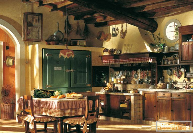 Country style u unutrašnjosti - fotografije najboljih ideja