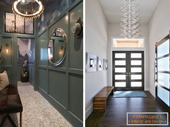 Dizajn hodnika u 2018. godini u stilu luksuznog minimalizma