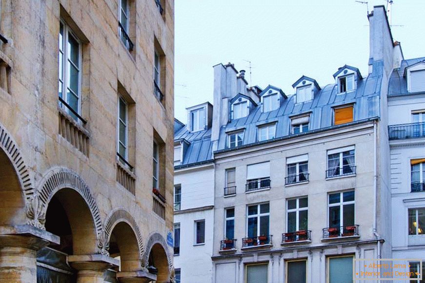 Izgled stambene zgrade u Parizu