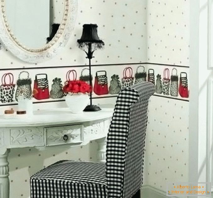 Garderobne stolice sa ogledalom za fotografiju u spavaćoj sobi 8
