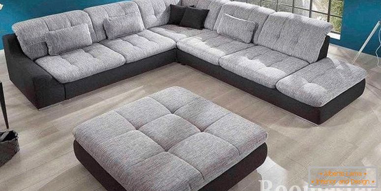 Otomanska i sofa sa istim tapacirungom