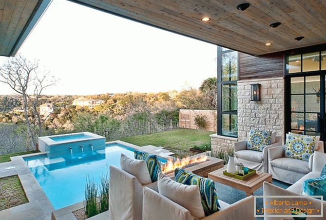 Ugodan luksuzni dom u Teksasu od Cornerstone Architects