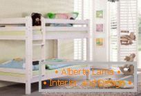 Opcije dizajna детской комнаты с двухъярусной кроватью
