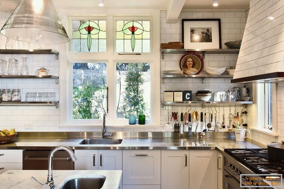 Dekoracija prozora в кухне