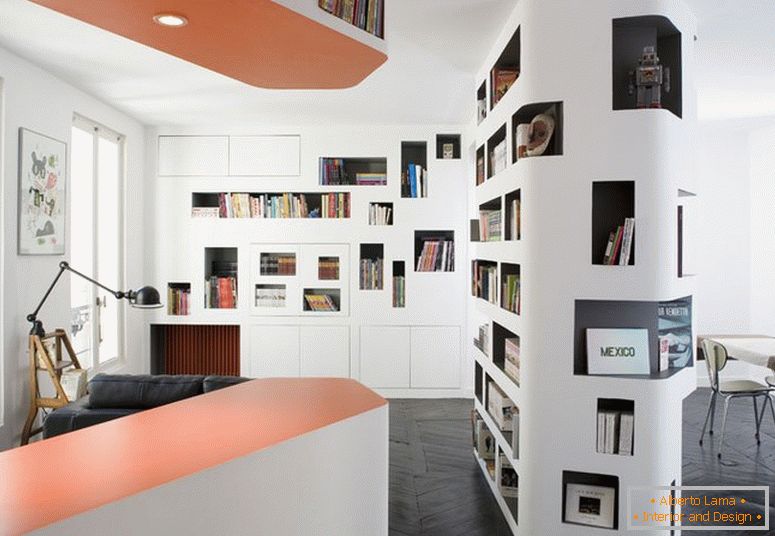 Studio apartman u bijeloj boji