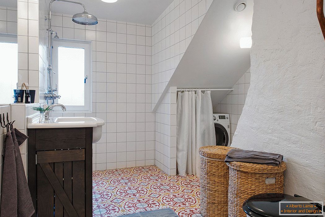 Enterijer kupaonica u skandinavskom stilu